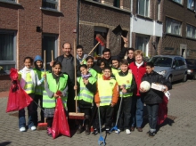 De poetsende leerlingen van Madrassat